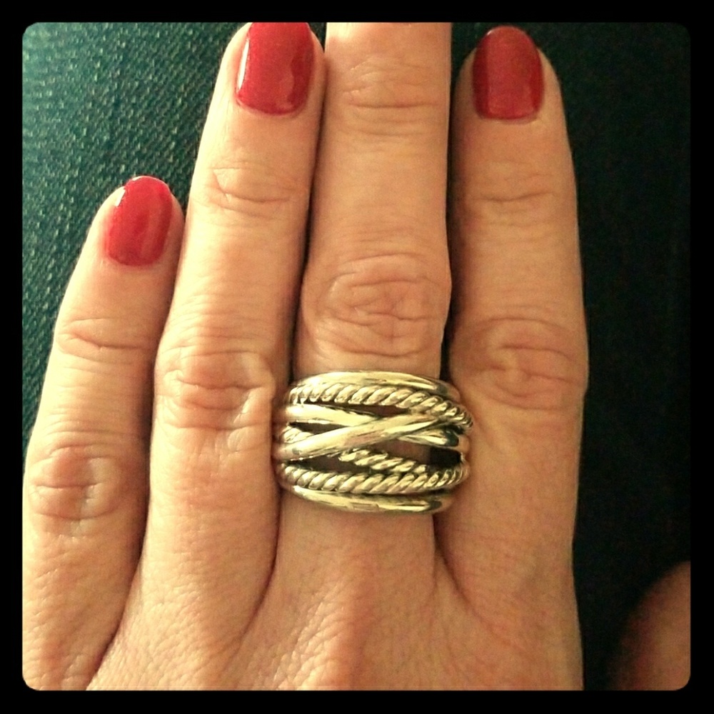David Yurman Sterling Silver Ring